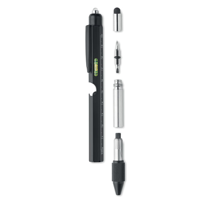 RETOOL Spirit level pen with ruler