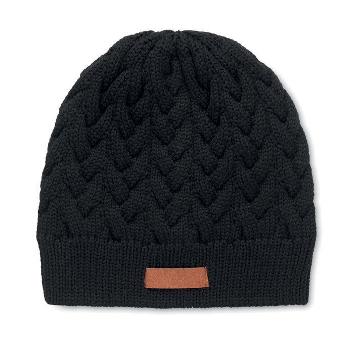 KATMAI Cable knit beanie in RPET