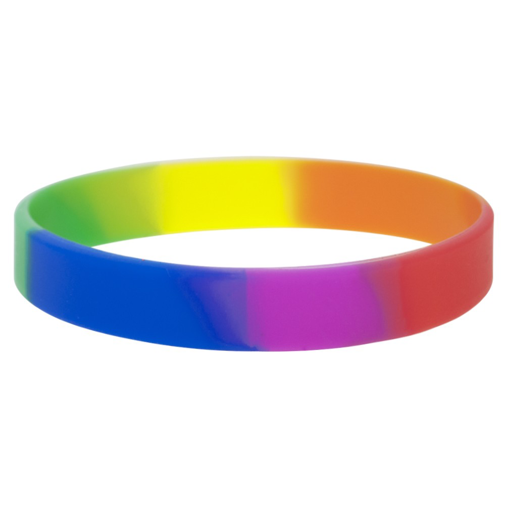 Rainbow Silicon Wristbands