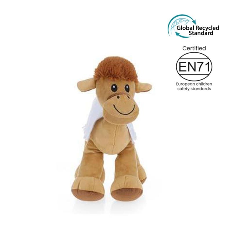 eco-neutral® GRS Recycled Camel Plush Toy (EN71 tested) - 25cms